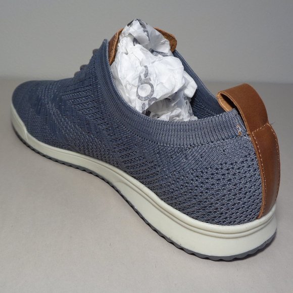 Izod Size 10.5 M BREEZE Grey Fabric Oxfords New Men\'s Shoes